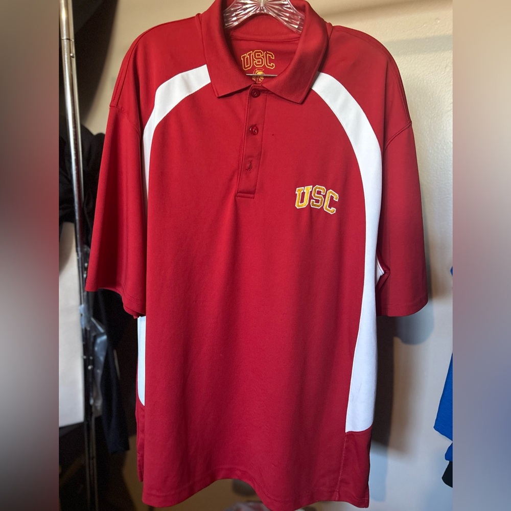 Men’s XL USC Trojans  Polo